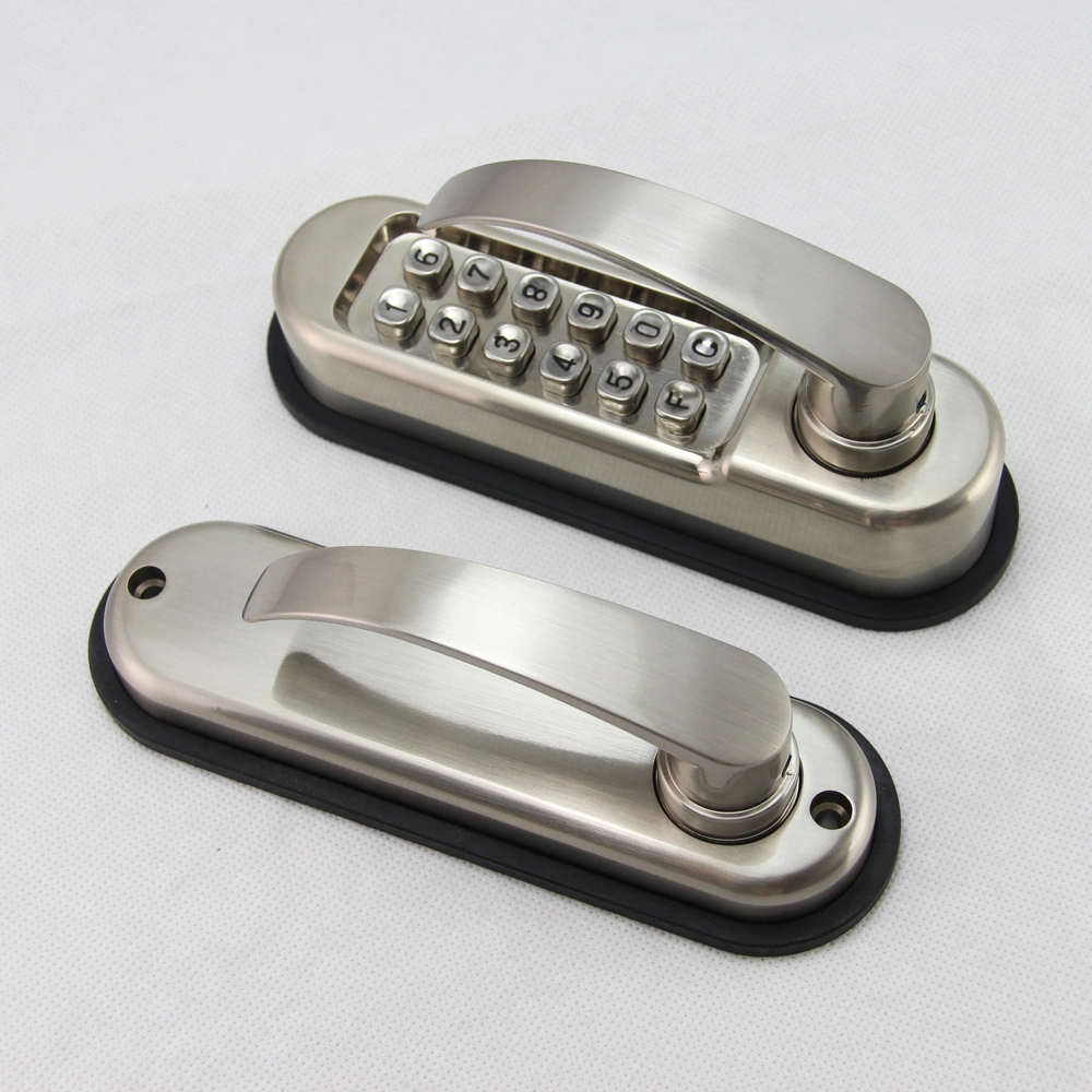 European Keyless Mechanical Digital Keypad Door Lock with Lever Handle